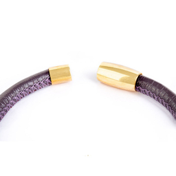 دستبند زنانه الون مدل چرم لوله ای آرمیس کد P05226052054A