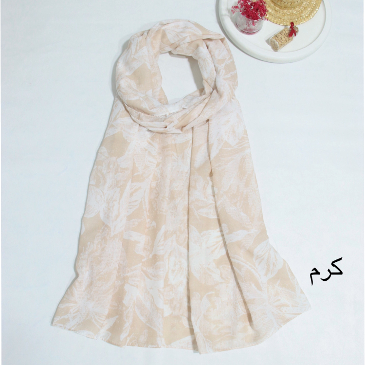 شال زنانه طرح گل کد ANA9010