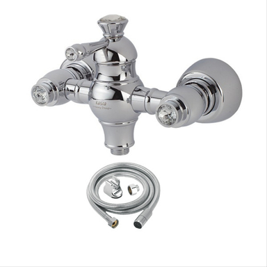 شیر سرویس بهداشتی کسری مدل ورسای به همراه شلنگ توالت