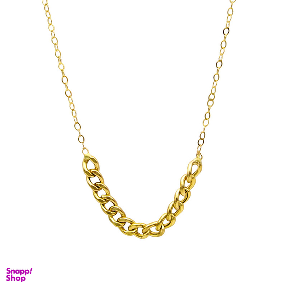 گردنبند طلا 18 عیار زنانه کاپانی کد KN001