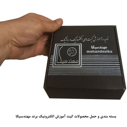کیت آموزش الکترونیک مهندسیکا مدل ماژول تعقیب خط مادون قرمز TCRT5000-014