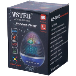اسپیکر بلوتوثی قابل حمل وستر مدل WS-1802