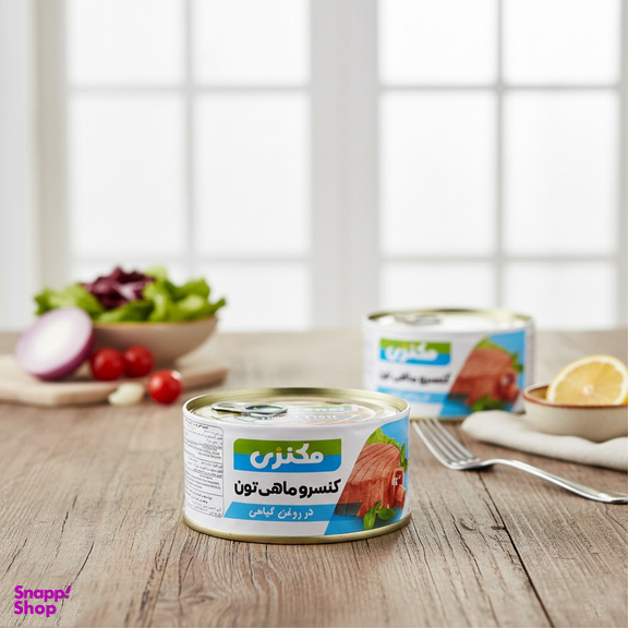 تن ماهی ساده مکنزی وزن 150 گرم