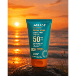 کرم ضد آفتاب آگرادو مدل SPF50 حجم 100 میلی لیتر