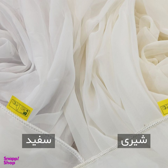 پرده تیکو دکو مدل حریر کلاسیک سایز 150 × 280 سانتی متر