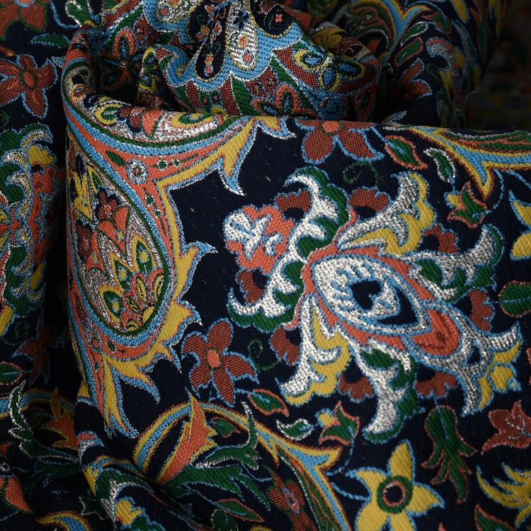 ترمه هفت رنگ همادیس مدل افشار کد TR05