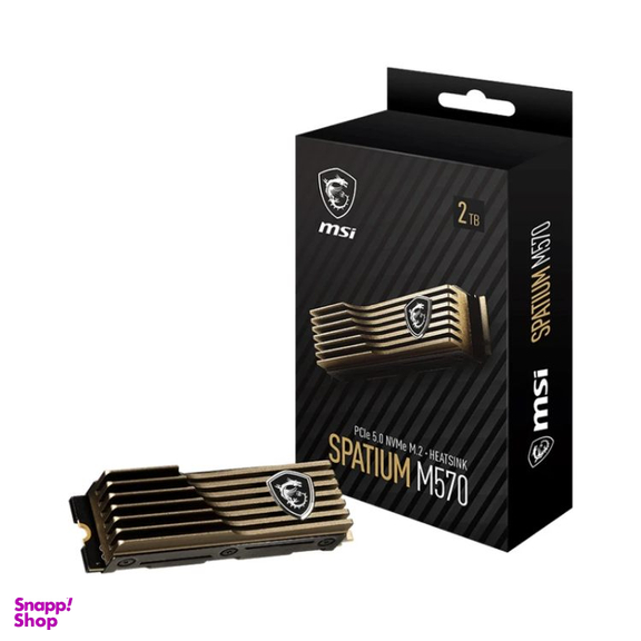 حافظه SSD اینترنال ام اس آی مدل SPATIUM M570 NVMe M.2 HS ظرفیت 2 ترابایت