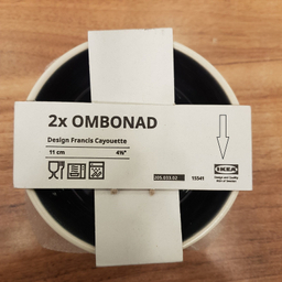 پیاله ایکیا مدل OMBONAD کد 3302 مجموعه 2 عددی