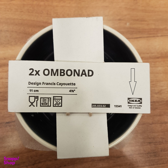 پیاله ایکیا مدل OMBONAD کد 3302 مجموعه 2 عددی