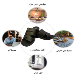 صندل مردانه مدل شاهین کد 05