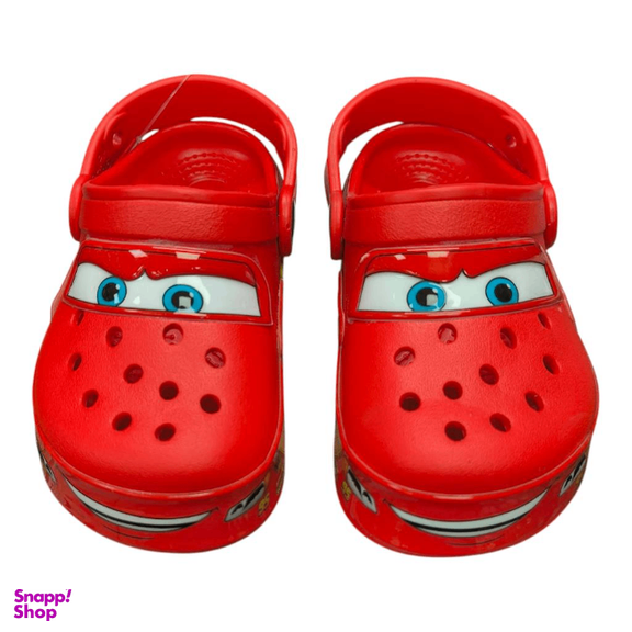 صندل پاپا کد 129110 مدل ماشین ها رنگ قرمز