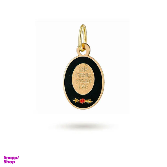 پلاک گردنبند طلا 18 عیار دخترانه میلی گالری طرح وان یکاد کد MT800