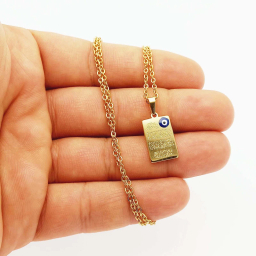 گردنبند زنانه طرح وان یکاد کد 01