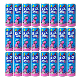 نوشیدنی گازدار کیکس مکس با طعم بلوبری حجم 250 میلی لیتر بسته 24 عددی