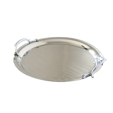 سینی استیل لیزری سالینو کد SS-90087