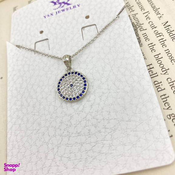 گردنبند زنانه وای اس ایکس مدل چشم کد N4440