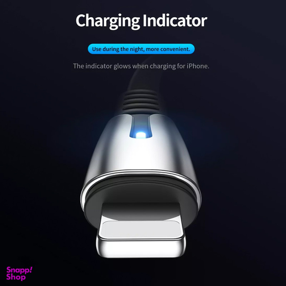 کابل تبدیل USB به لایتنینگ  راک اسپیس مدل RCB0670 طول 1.2 متر