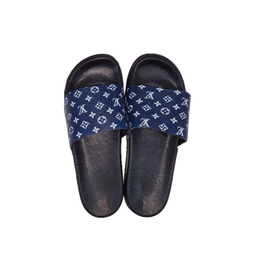 دمپایی مردانه پاپا مدل lv  رنگ سرمه ای