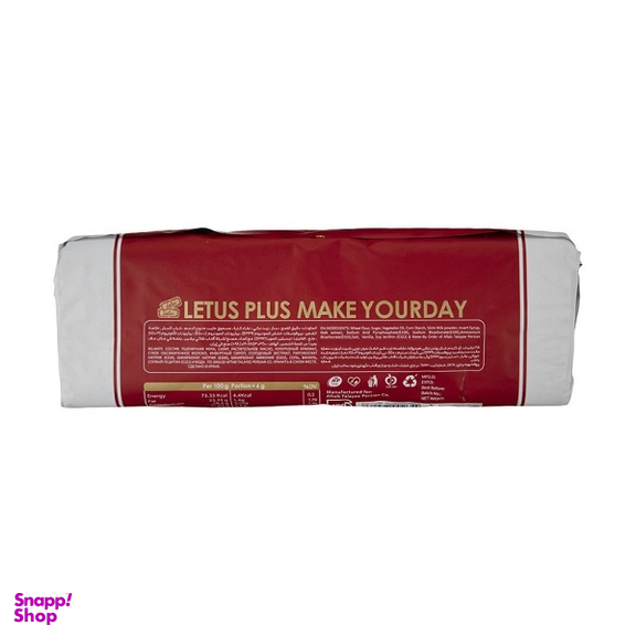 بيسکوئيت کاراملی لت آس وزن 200 گرم