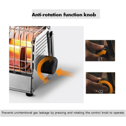 بخاری سفری کووآ مدل Cubic KGH-2010