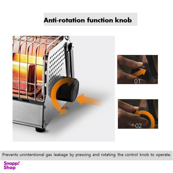 بخاری سفری کووآ مدل Cubic KGH-2010