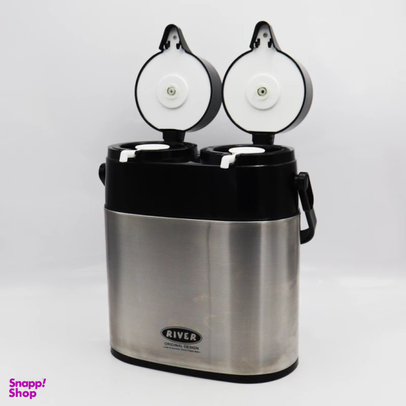 فلاسک ریور مدل دوقلو کد YP-ESTIL-8605 حجم 1.3 لیتر