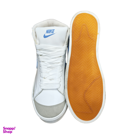 کتانی طرح نایکی کد B2232 رنگ سفید آبی