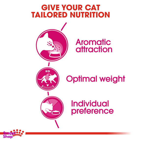 غذا خشک گربه رویال کنین مدل Aroma Exigent کد 1014 وزن 2 کیلوگرم