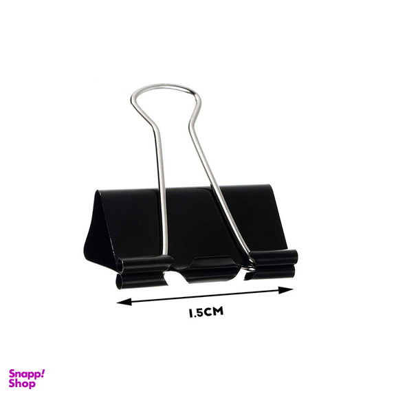 گیره کاغذ دیاموند مدل 15MM بسته 12 عددی