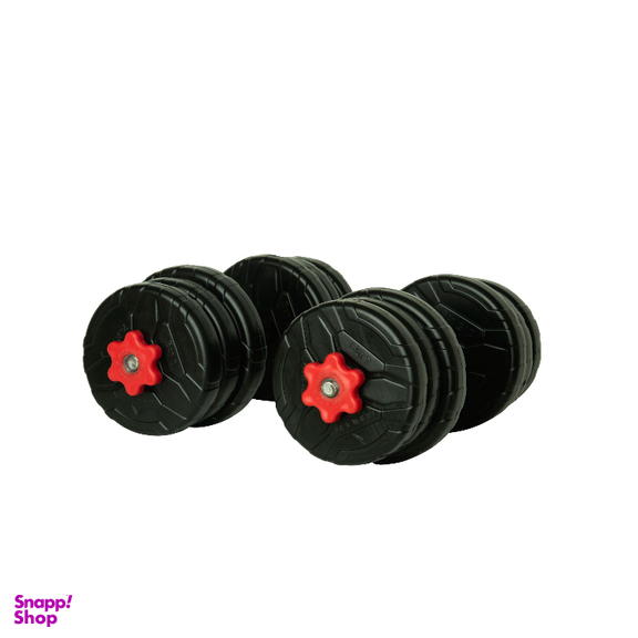 دمبل رادیس فیت مدل DVP-7-mix1 وزن 7 کیلوگرم بسته 2 عددی