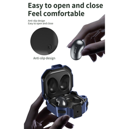 کاور هدفون سامورایی مدل Quad-10 مناسب برای Galaxy Buds Live / Buds Pro / Buds 2 / Buds 2 Pro