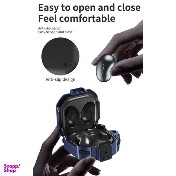 کاور هدفون سامورایی مدل Quad-10 مناسب برای Galaxy Buds Live / Buds Pro / Buds 2 / Buds 2 Pro