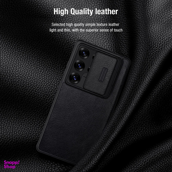 کیف کلاسوری نیلکین مدل Qin Pro مناسب برای گوشی موبایل سامسونگ Galaxy S25 Ultra