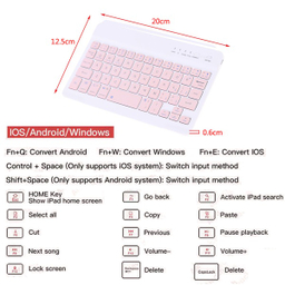 کیبورد و ماوس بی سیم مدل KIT Tenkeyless