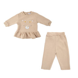 ست سویشرت و شلوار دخترانه فیورلا مدل موش 25526