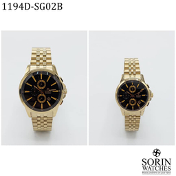 ست ساعت مچی عقربه ای زنانه و مردانه سورین مدل GL11940D-SG02B
