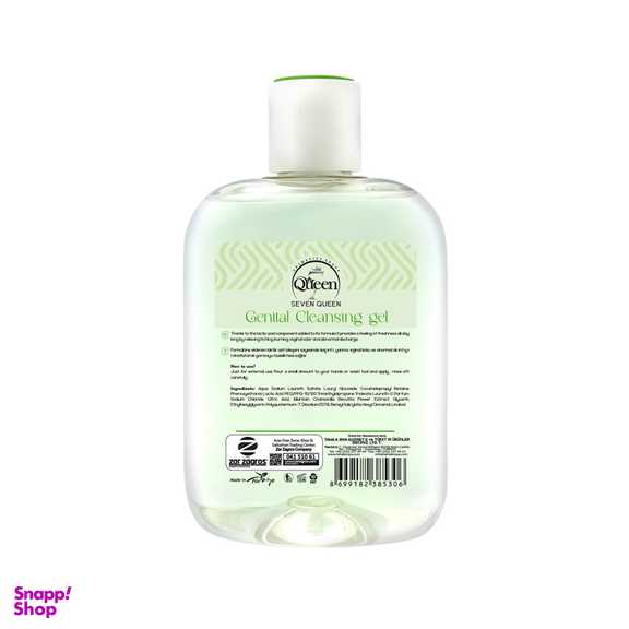 ژل بهداشتی بانوان سون کویین مدل اسید لاکتیک و بابونه حجم 500 میلی لیتر