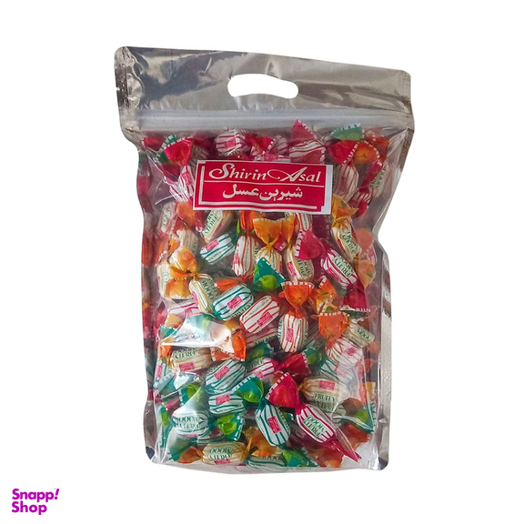 شکلات تافی میوه ای میلکی مو شیرین عسل وزن 1000 گرم
