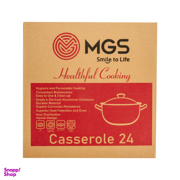 قابلمه ام جی اس طرح فورج سایز 24