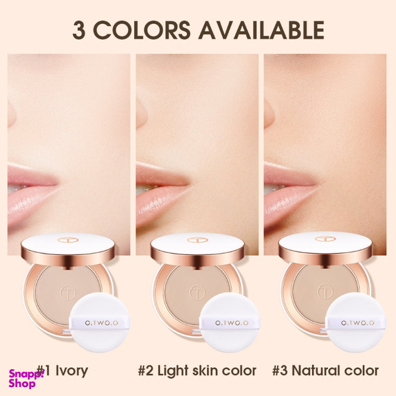 پودر فیکس فشرده او تو او رنگ 02 light skin color