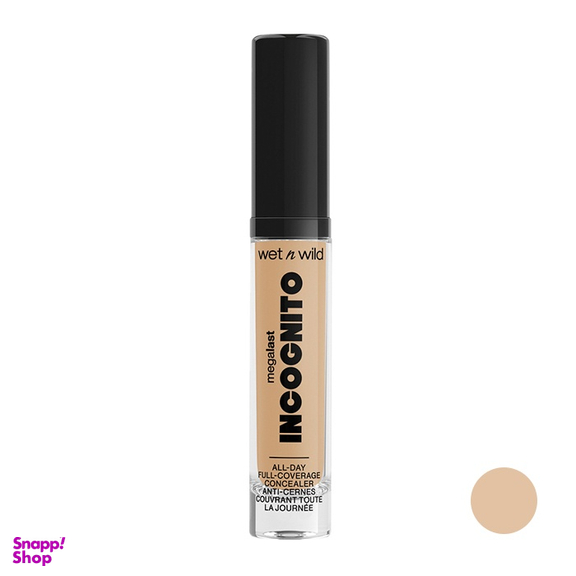 کانسیلر وت اند وایلد مدل incognito شماره 4048 رنگ Medium Honey