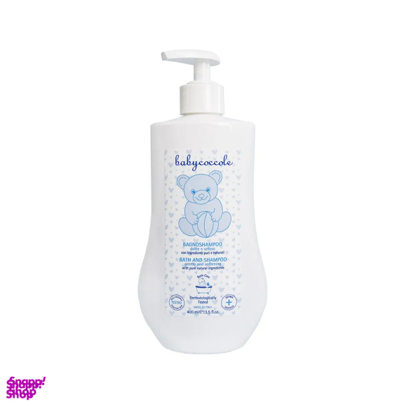 شامپو سر و بدن کودک بیبی کوکول مدل Dolcebagnetto حجم 400 میلی لیتر