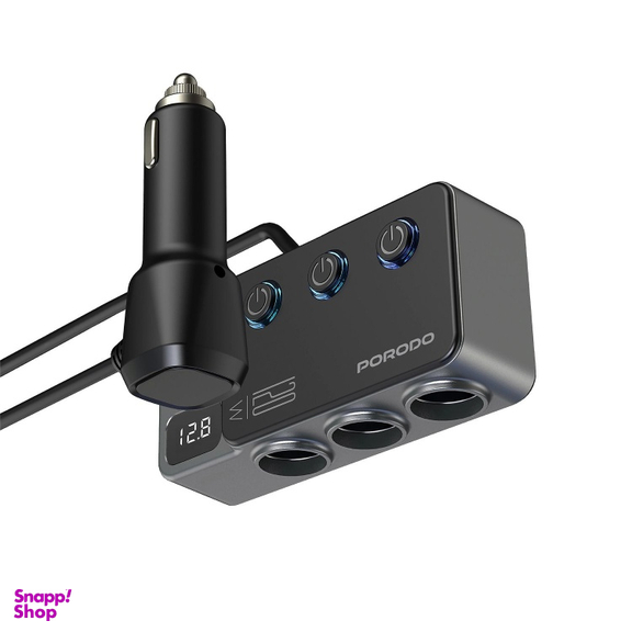 شارژر فندکی 120 وات پرودو مدل PDFWCH070DG