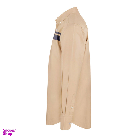 پیراهن مردانه جی تی هوگرو کد 10234 رنگ کرم