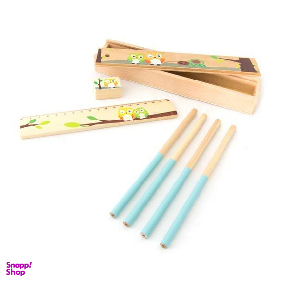 بسته لوازم تحریر پیکاردو طرح جغد کد GM-01-Owl