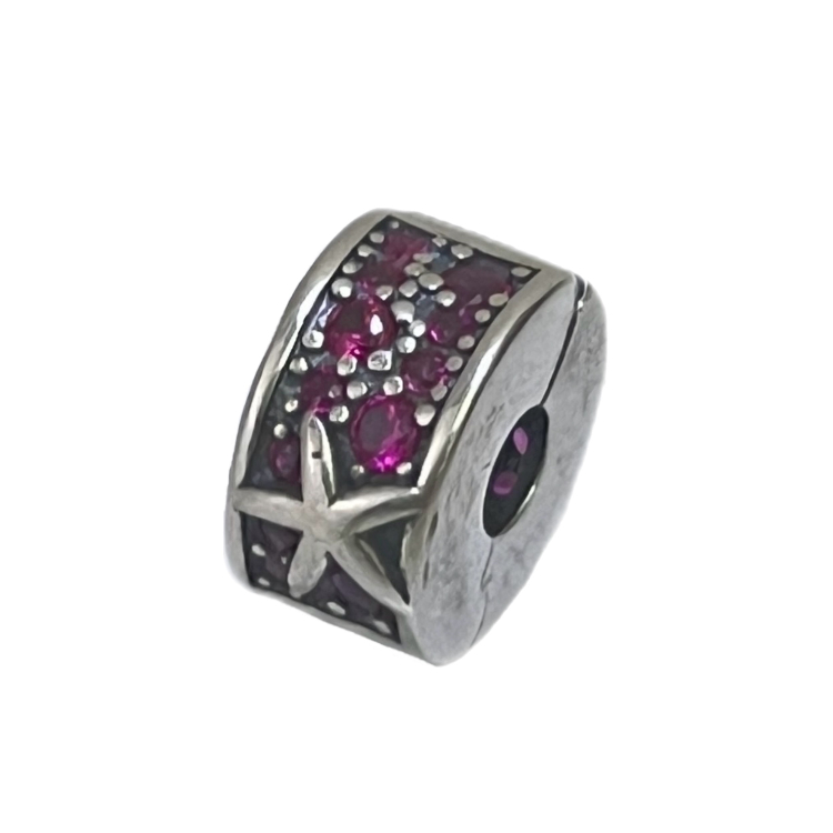 آویز نقره زنانه پاندورا طرح ستاره دریایی کد 65280