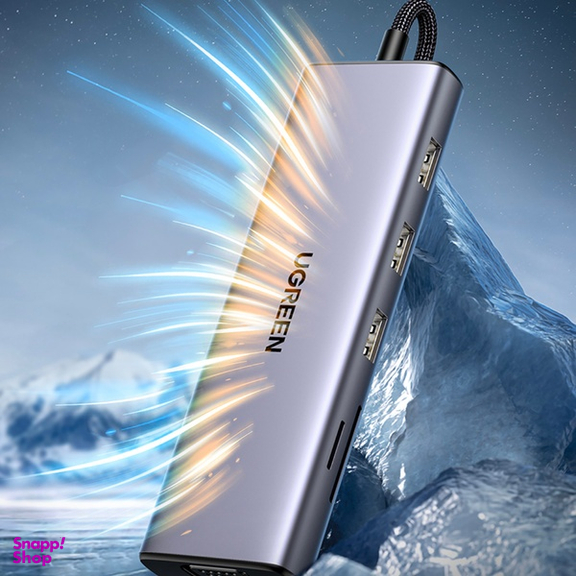 USB هاب 9 پورت Type-C یوگرین مدل CM498