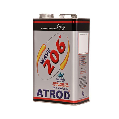 روغن موتور آترود Wave 206 مدل SAE 20w-50 حجم 3750 میلی لیتر