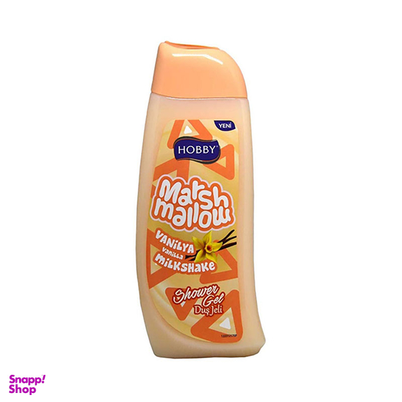 شامپو بدن هوبی مدل Marsh Mallow حجم 500 میلی لیتر