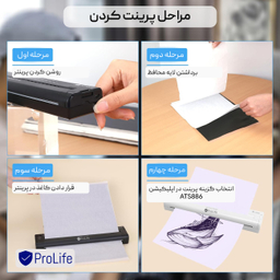 پرینتر قابل حمل استنسیل پرولایف PROLIFE ATS886